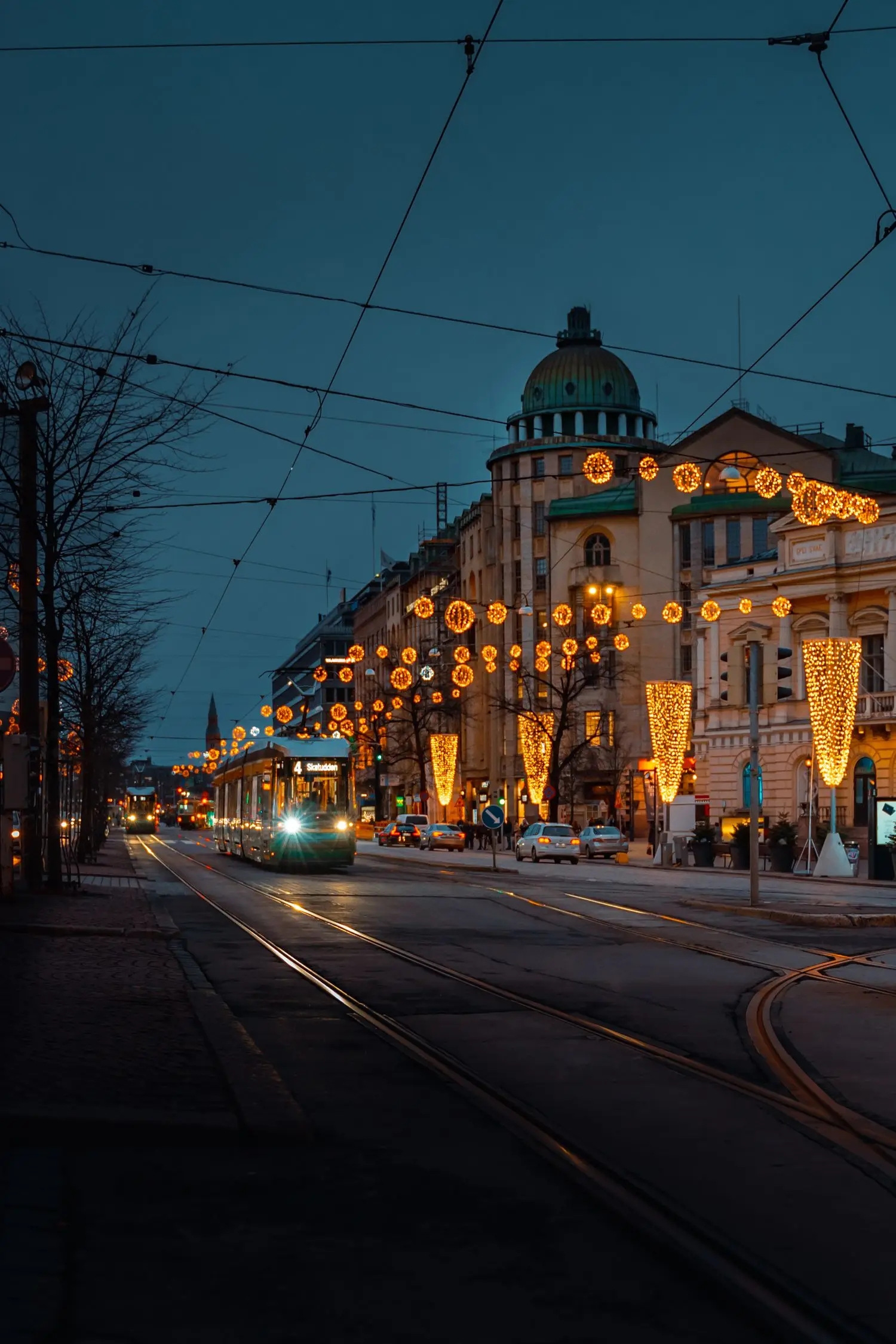 Sijainti Helsingin keskustassa