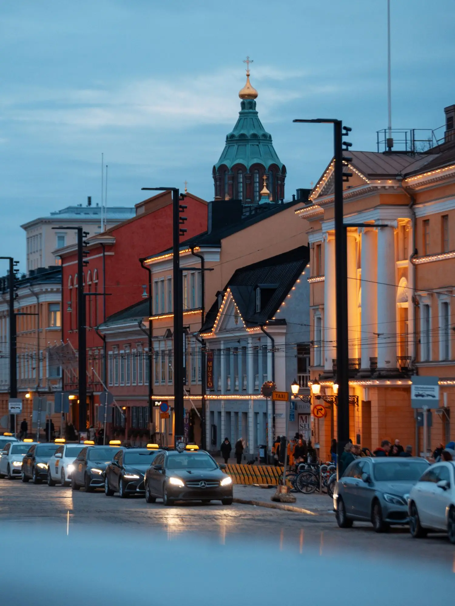 Velorianroyaldining sijainti Helsingissä